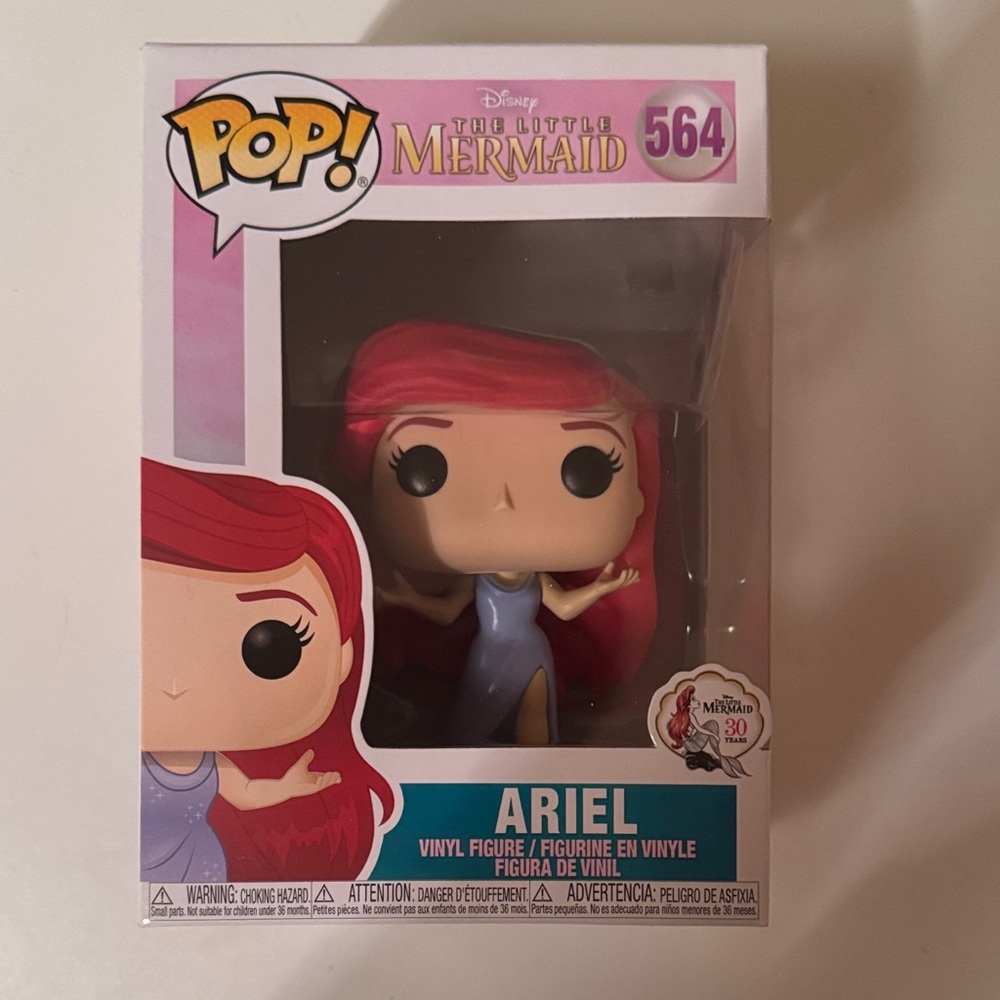 New Funko Pop The Little Mermaid Ariel with Legs